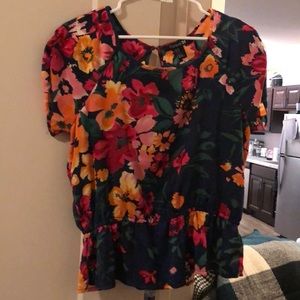 Floral blouse